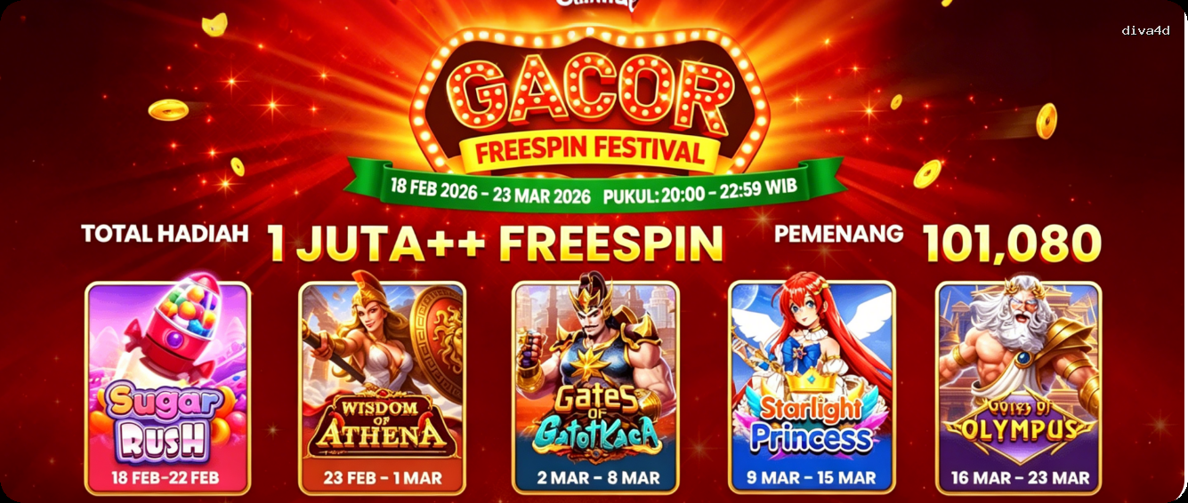 Login diva4d Sekarang Bonus Melimpah